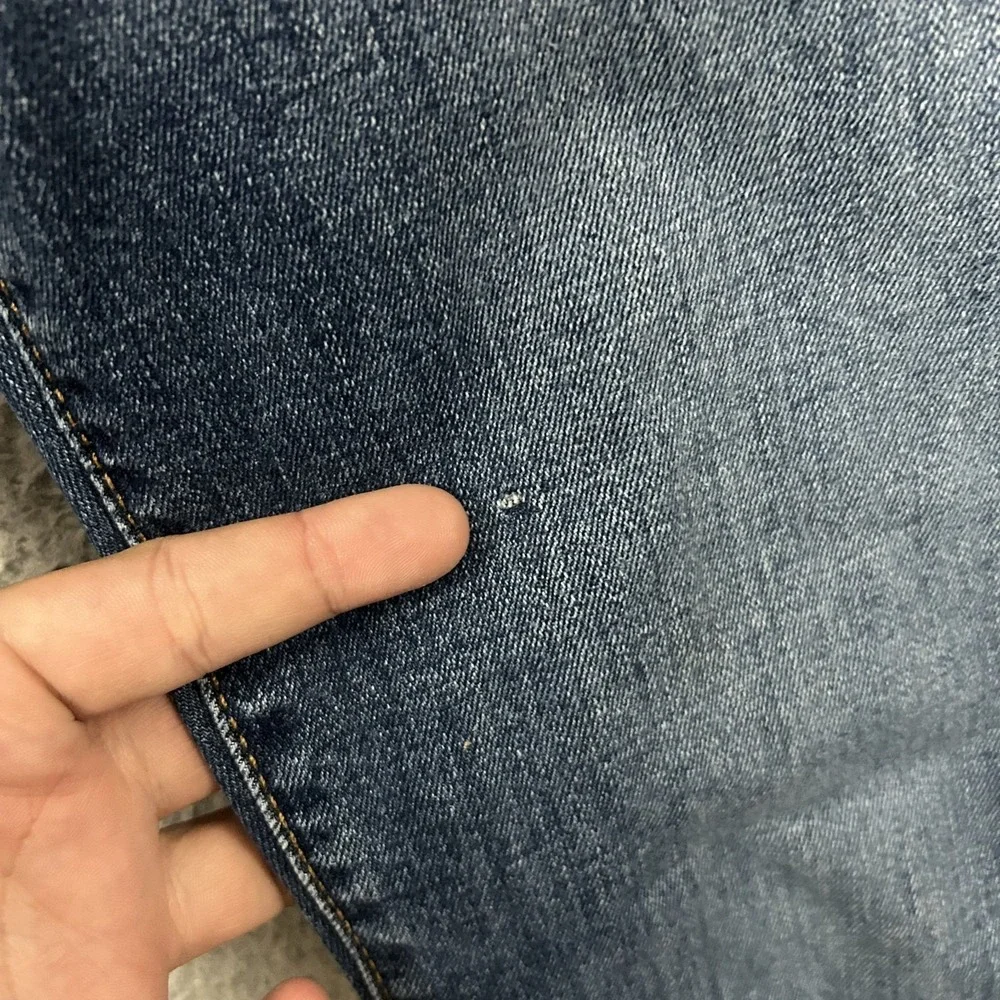 Abercrombie Fitch Jeans Mens 29x32 Blue Denim Straight Stretch Slim Fit Adult‎